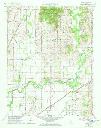 Download a high-resolution, GPS-compatible USGS topo map for Daylight, IN (1963 edition)