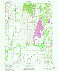 Download a high-resolution, GPS-compatible USGS topo map for Daylight, IN (1981 edition)