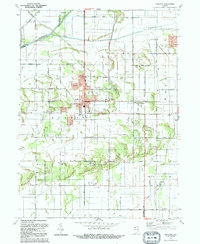 Download a high-resolution, GPS-compatible USGS topo map for De Motte, IN (1992 edition)