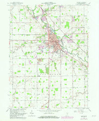 Download a high-resolution, GPS-compatible USGS topo map for Decatur, IN (1982 edition)