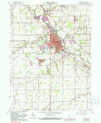 Download a high-resolution, GPS-compatible USGS topo map for Decatur, IN (1990 edition)