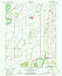 Download a high-resolution, GPS-compatible USGS topo map for Decker, IN (1981 edition)