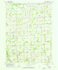 Download a high-resolution, GPS-compatible USGS topo map for Deedsville, IN (1973 edition)