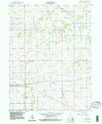 Download a high-resolution, GPS-compatible USGS topo map for Deerfield, IN (1995 edition)