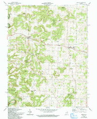 Download a high-resolution, GPS-compatible USGS topo map for Depauw, IN (1994 edition)