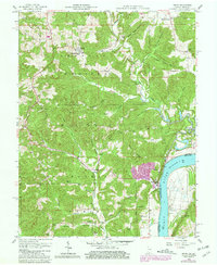 Download a high-resolution, GPS-compatible USGS topo map for Derby, IN (1981 edition)