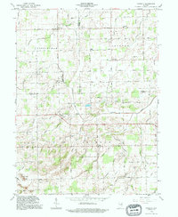 Download a high-resolution, GPS-compatible USGS topo map for Domestic, IN (1995 edition)
