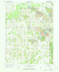 Download a high-resolution, GPS-compatible USGS topo map for Dugger, IN (1965 edition)