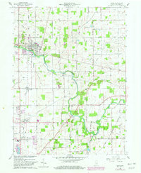 Download a high-resolution, GPS-compatible USGS topo map for Eaton, IN (1982 edition)