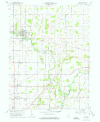 Download a high-resolution, GPS-compatible USGS topo map for Eaton, IN (1977 edition)