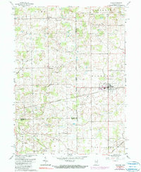 Download a high-resolution, GPS-compatible USGS topo map for Edon, IN (1990 edition)