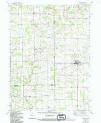 Download a high-resolution, GPS-compatible USGS topo map for Edon, IN (1994 edition)