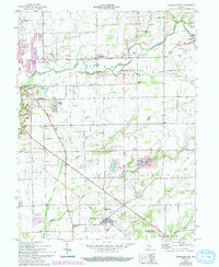 Download a high-resolution, GPS-compatible USGS topo map for Elizabethtown, IN (1993 edition)