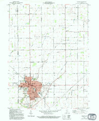 Download a high-resolution, GPS-compatible USGS topo map for Elwood, IN (1994 edition)