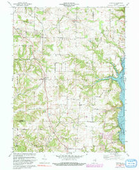 Download a high-resolution, GPS-compatible USGS topo map for Everton, IN (1991 edition)