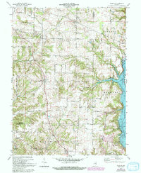 Download a high-resolution, GPS-compatible USGS topo map for Everton, IN (1993 edition)