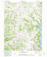 Download a high-resolution, GPS-compatible USGS topo map for Everton, IN (1982 edition)