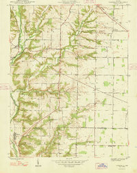 Download a high-resolution, GPS-compatible USGS topo map for Fairfield, IN (1948 edition)