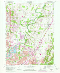 Download a high-resolution, GPS-compatible USGS topo map for Fishers, IN (1980 edition)
