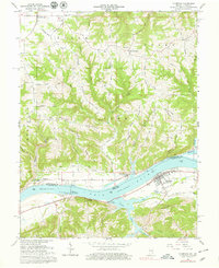 Download a high-resolution, GPS-compatible USGS topo map for Florence, IN (1979 edition)