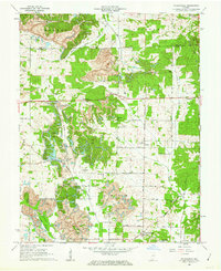 Download a high-resolution, GPS-compatible USGS topo map for Folsomville, IN (1968 edition)