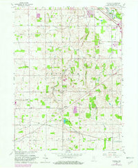 Download a high-resolution, GPS-compatible USGS topo map for Foraker, IN (1982 edition)