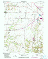 Download a high-resolution, GPS-compatible USGS topo map for Forest Hill, IN (1993 edition)
