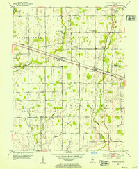 Download a high-resolution, GPS-compatible USGS topo map for Fountaintown, IN (1973 edition)