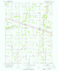 preview thumbnail of historical topo map of Shelby County, IN in 1952