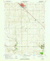 Download a high-resolution, GPS-compatible USGS topo map for Fowler, IN (1964 edition)