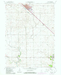 Download a high-resolution, GPS-compatible USGS topo map for Fowler, IN (1980 edition)