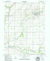 Download a high-resolution, GPS-compatible USGS topo map for Frankton, IN (1994 edition)