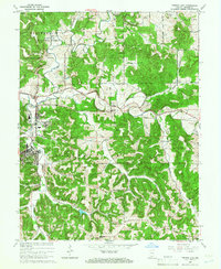 Download a high-resolution, GPS-compatible USGS topo map for French Lick, IN (1973 edition)