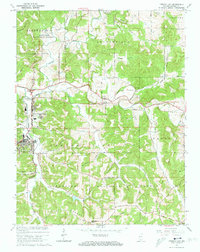 Download a high-resolution, GPS-compatible USGS topo map for French Lick, IN (1966 edition)