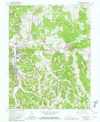 Download a high-resolution, GPS-compatible USGS topo map for French Lick, IN (1981 edition)