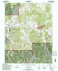 Download a high-resolution, GPS-compatible USGS topo map for French Lick, IN (1996 edition)