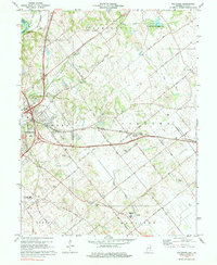Download a high-resolution, GPS-compatible USGS topo map for Fritchton, IN (1984 edition)
