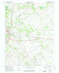 Download a high-resolution, GPS-compatible USGS topo map for Fritchton, IN (1975 edition)