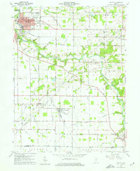 Download a high-resolution, GPS-compatible USGS topo map for Gas City, IN (1961 edition)