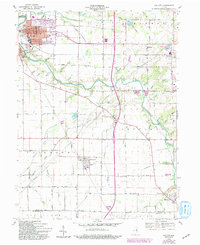 Download a high-resolution, GPS-compatible USGS topo map for Gas City, IN (1994 edition)
