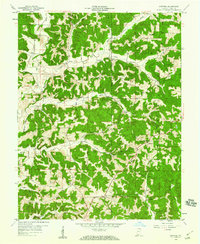 Download a high-resolution, GPS-compatible USGS topo map for Gatchel, IN (1977 edition)