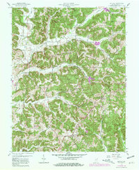 Download a high-resolution, GPS-compatible USGS topo map for Gatchel, IN (1981 edition)