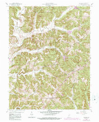 Download a high-resolution, GPS-compatible USGS topo map for Gatchel, IN (1989 edition)