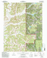 Download a high-resolution, GPS-compatible USGS topo map for Gatchel, IN (1996 edition)