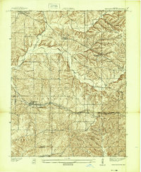preview thumbnail of historical topo map of Georgetown, IN in 1939
