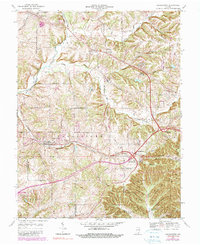 Download a high-resolution, GPS-compatible USGS topo map for Georgetown, IN (1990 edition)