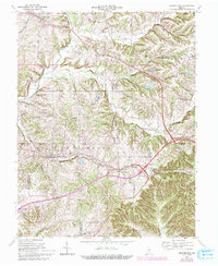 Download a high-resolution, GPS-compatible USGS topo map for Georgetown, IN (1993 edition)