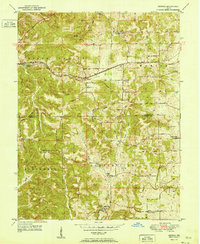 Download a high-resolution, GPS-compatible USGS topo map for Georgia, IN (1951 edition)