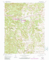 Download a high-resolution, GPS-compatible USGS topo map for Georgia, IN (1990 edition)
