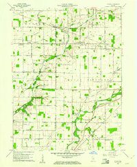 Download a high-resolution, GPS-compatible USGS topo map for Gilman, IN (1960 edition)